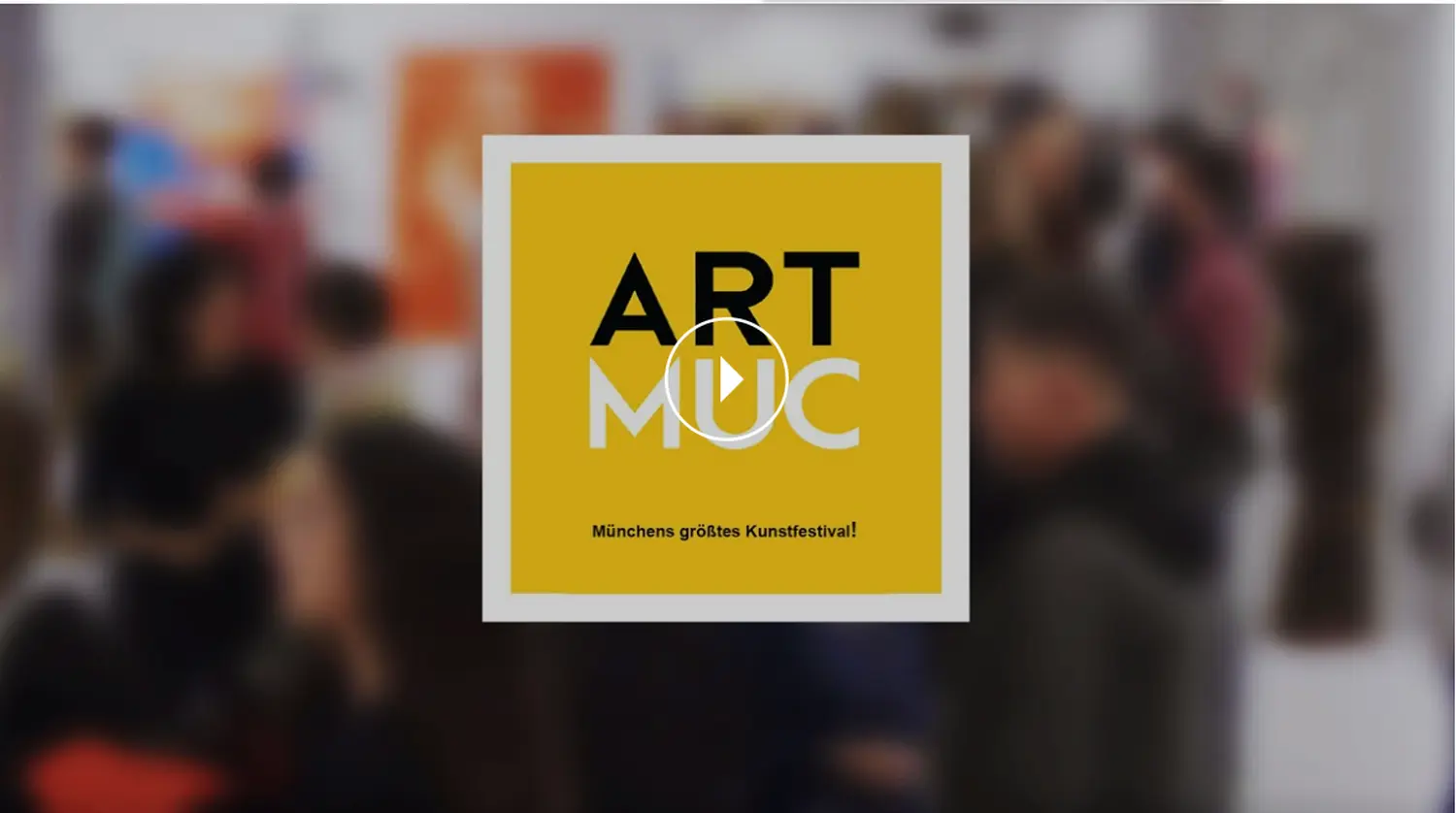 ART MUC Münchens größtes Kunstfestival!